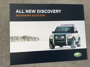 Land Rover Discovery + Accessory Selection 2004 Brochures Excellent condition - Picture 1 of 5