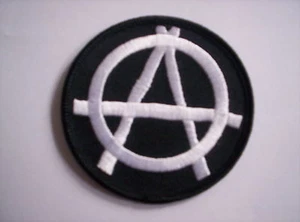 Biker Aufnäher  Anarchy ca 7,5 cm - Picture 1 of 1