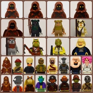 Lego Star Wars Minifigures Lot(You Pick!)(Creatures) Ewok/Jawa/Gungan/Wookiee - Picture 1 of 84