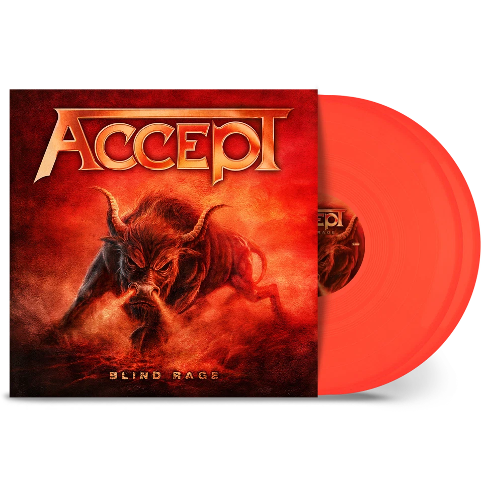 Accept 'Blind Rage' 2LP Vinyle Orange fluo - Nouveau et Scellé - Photo 1/1