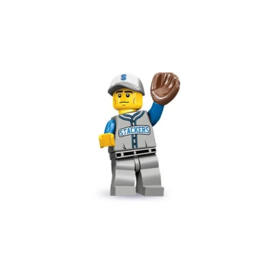 LEGO Series 10 Collectible Minifigures 71001 - Baseball Fielder (SEALED) - Image 1 of 2