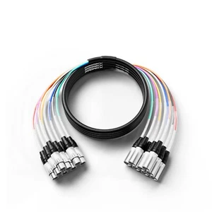 PRORECK 8 Channel 15ft Snake Cable XLR Male-XLR Female Audio Cable - Picture 1 of 5