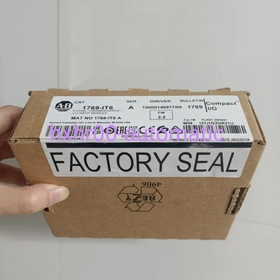 New Sealed Allen-Bradley 1769-IT6 CompactLogix Thermocouple/mV Module 1769IT6 - Image 1 of 4