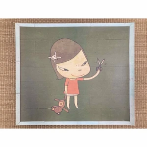 Póster limitado Yoshitomo Nara RealOne Dallas Museum raro casi como nuevo impresión sin usar - Imagen 1 de 1