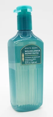(1) Jabón de manos gel limpiador Bath & Body Works MIEL DE FLORES SILVESTRES E HIGO 8 OZ NUEVO Foto 1 de 4