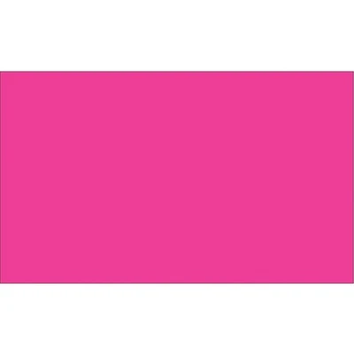 Tape Logic Inventory Rectangle Label, 5 L x 3 W, Fluorescent Pink, Roll of 500 Foto 1 de 4