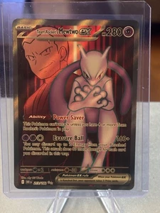 Team Rocket's Mewtwo ex 213/182 Sv10: Destined Rivals Holo - Picture 1 of 2