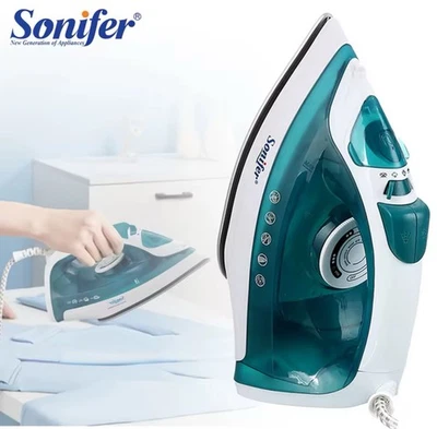 6-in-1 Electric Portable Mini Garment Steamer Iron Adjustable Ceramic Clothes - Image 1 of 4