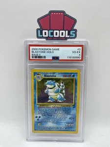 2000 Pokemon Game Blastoise #2 Base Set 2 Holo PSA Grade 4 - Picture 1 of 2