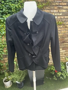 INC stylische Cropped Jacke schwarz Größe M - Bild 1 von 4