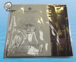 REINO UNIDO 50 PENIQUES CASTILLO HARRY POTTER HOGWARTS 2023 KM 2350 - Imagen 1 de 3