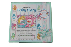 Care Bears Baby Diary Record Book - Boxed - Unused - Picture 1 of 6