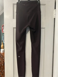 Lululemon Leggings Sz 4, Dark Plum, Full Length, No Signs of Wear - Picture 1 of 6