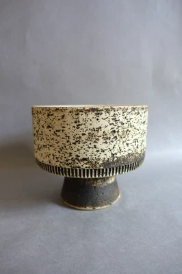 Pieter Groeneveldt (1889-1982) cache-pot brutaliste en grès texturé Vintage - Photo 1/4