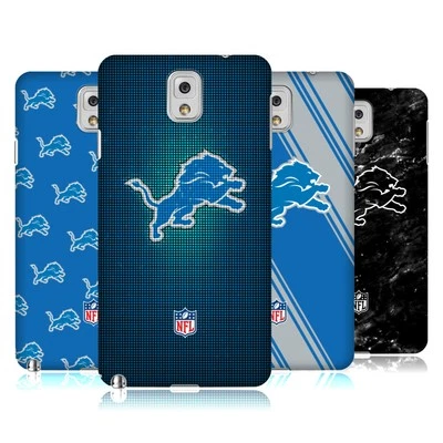 OFFICIAL NFL DETROIT LIONS ARTWORK HARD BACK CASE FOR SAMSUNG PHONES 2 - Image 1 of 4