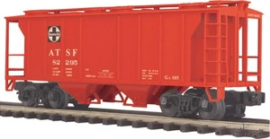 MTH 20-97120 Santa Fe ATSF 2-Bay Ps-2 Hopper Premier #82299 Red Hopper - Picture 1 of 18