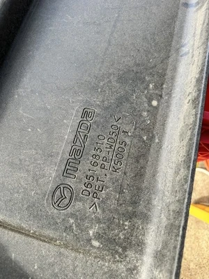 Mazda 2 2008-14 genuino hatchback estante trasero maletero panel de carga cubierta pantalla Foto 1 de 4