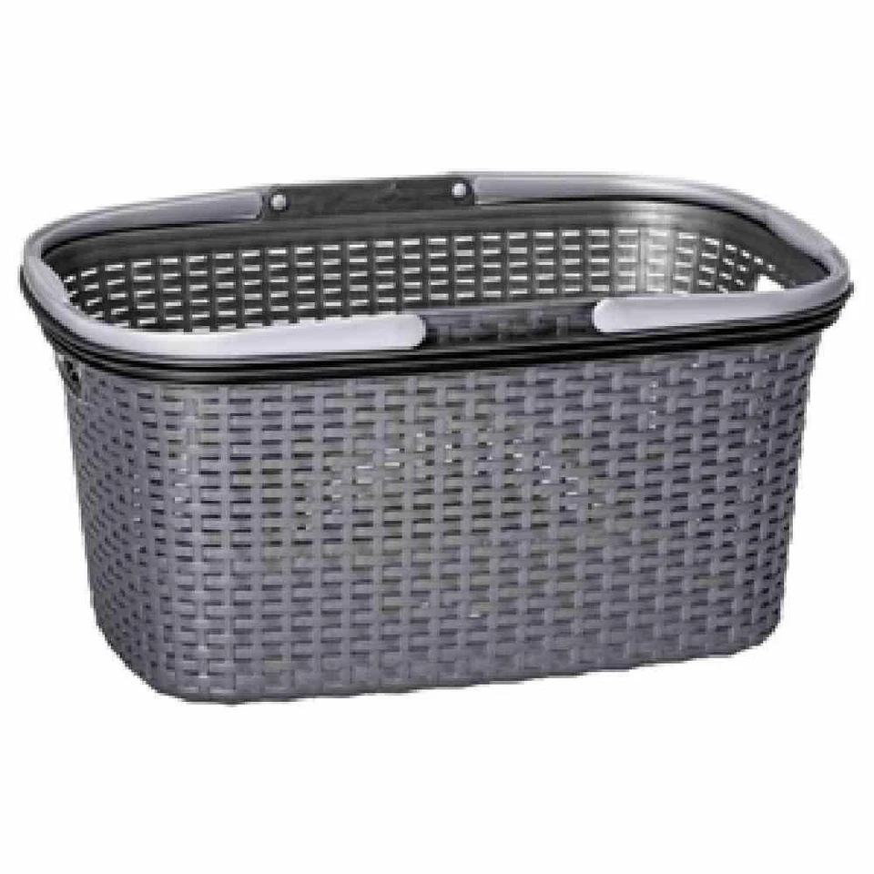 Rival Wäschekorb "Rattan-Design" 32 l 56 x 37 x 28 cm - Bild 1 von 2