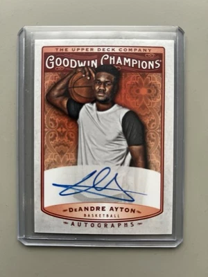 2019 Upper Deck Goodwin Champions - Autographs Deandre Ayton ON CARD auto - Image 1 of 2
