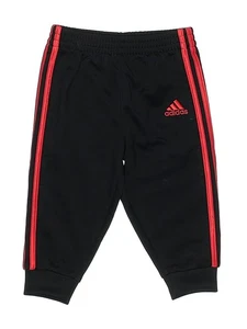Adidas Boys Black Track Pants 9 - Picture 1 of 2