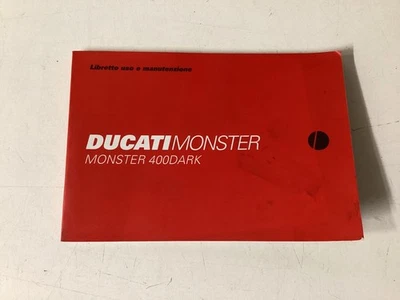 Ducati Monster Bedienungsanleitung Monster400 Dark original 72seitig italienisch - Bild 1 von 4