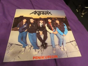 Anthrax Penikufesin 1st Press Vinyl 1989 EP Island Record Rare parasite LP 12" - Picture 1 of 4