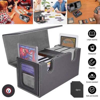 Card Deck Box Commander Card Holders Display Case Stand for MTG TCG CCG Trading - Image 1 of 4