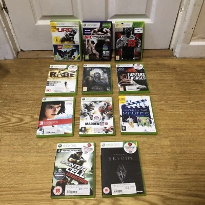 11 x Xbox 360 Games Bundle - Splinter Cell & More - *Not Tested* - Image 1 of 4