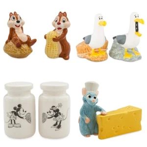 Disney Parks Ratatouille Seagulls Chip N Dale Classic Salt & Pepper Shakers