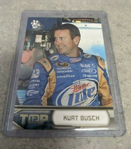 2011 Press Pass Gold #198 Kurt Busch T12 - serial numbered #44 of 50