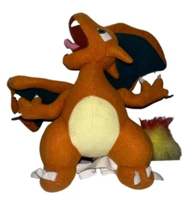 Peluche peluche vintage Nintendo 1999 Play By Play Pokemon 6" Charizard" - Foto 1 di 7