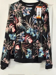 Camisa de sol 32 Degrees Cool para mujer ~ UPF 50+ mangas largas flores multicolor XXL - Imagen 1 de 6