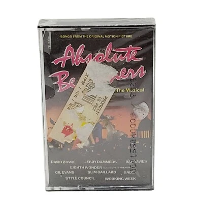 Absolute Beginners The Musical Cassette Tape Motion Picture Soundtrack Sealed - Image 1 of 4