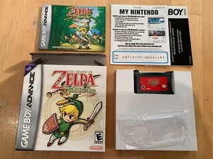 THE LEGEND OF ZELDA MINISH CAP Nintendo Gameboy Advance GBA CIB Complete Box - Picture 1 of 12