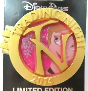 Spilla Disney WDW - Disney Pin Trading Night 2014 - Anna LE 750 #100146 - Foto 1 di 5
