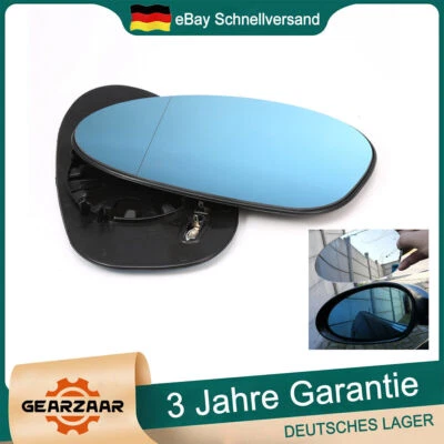 Paar Spiegelglas Für BMW 1er E81 E87 3er E90 E91 links + rechts Spiegelgläser DE - Bild 1 von 4