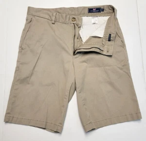 VINYARD VINES Mezcla de Algodón Chino BREAKER Pantalones Cortos Para Hombre 31 Pequeño Beige 10" Entrepierna - Imagen 1 de 7