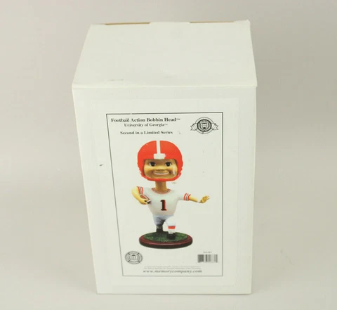 University of Georgia Bulldogs Football Bobblehead 2nd in Limited Series NIB MIB Cover