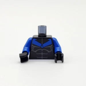 Lego Nightwing Minifigure Torso 7785 Arkham Asylum 2006 Batman DC Superheroes - Picture 1 of 2