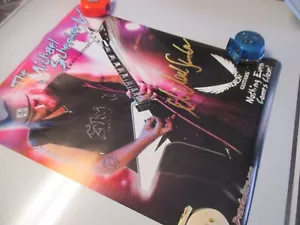 Michael Schenker Dean Gitarre Signature V Poster Vintage - Bild 1 von 7