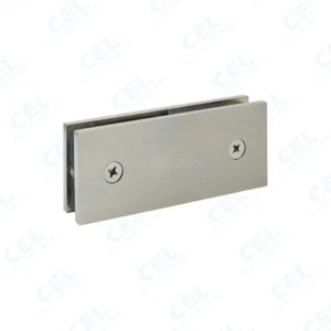 CEL 180° Messing Glas zu Glas Duschtür Klemme für 3/8" bis 1/2 Glas - Bild 1 von 24
