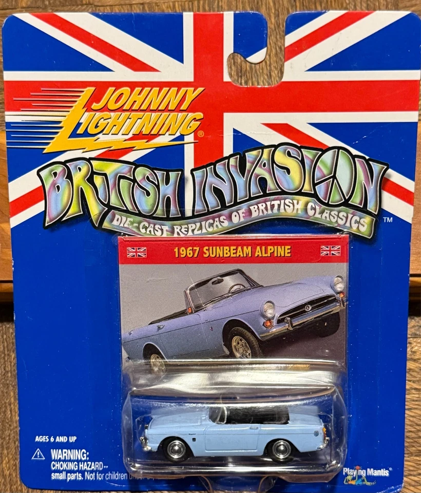 Johnny Lightning - Serie Invasión Británica, 1967 Sunbeam Alpine Foto 1 de 1