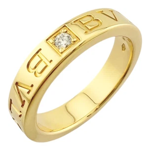 BVLGARI Ring US 5 1/8 EU50 K18 yellow gold diamond Bulgari Bulgari used - Picture 1 of 6