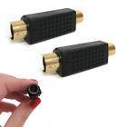 2 Male to RCA Jack Adapter   S Video Composite Video Plug Connector