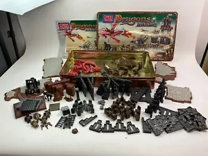 Mega Bloks Dragons Iron Raiders 9650 Various Pieces In Tin Box - Picture 1 of 15