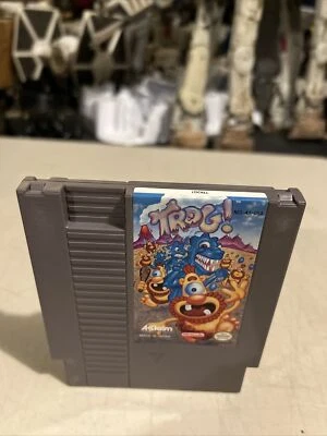 Trog (Nintendo Entertainment System, 1991) Cartucho auténtico solo probado  Foto 1 de 2