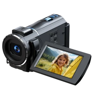 Videokamera 4K Touch 48MP Camcorder 16X Digital Zoom Kamera Recorder für YouTube - Bild 1 von 9
