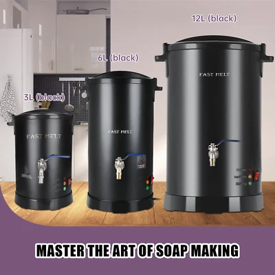 DIY Soap Making Machine 3L/6L/12L Soap Melter Pot Electric Soap Melting Heater - Image 1 of 4