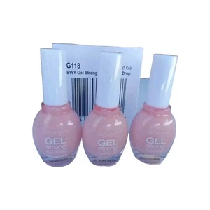 3 Broadway Nails Gel Strong Nail Polish #G118 Pink Drop New - Picture 1 of 3