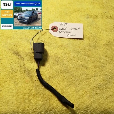 *CONECTOR SENSOR TEMPERATURA AMBIENTE* para 2004-2006 INFINITI QX56 OEM *F.S.* Foto 1 de 2